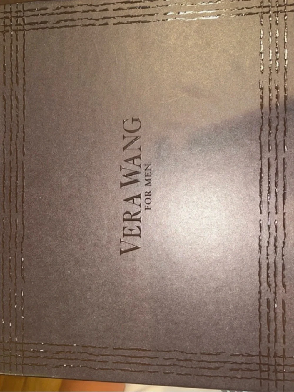 Vera Wang For Men Grooming Set in Rich Brown